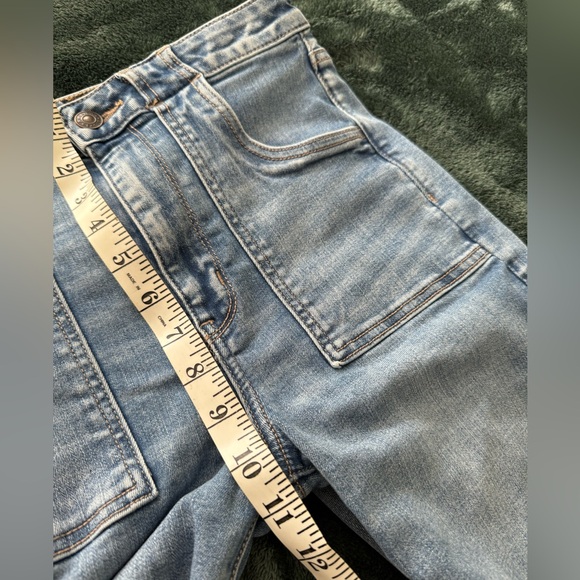 American Eagle (Next Level Stretch) flare jeans, sz 8 - Picture 8 of 10